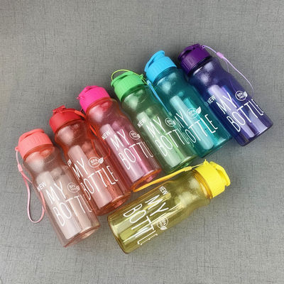 500ml Eco Friendly Clear Plastic Cup Colorful Drinking Cup with Anti-corrosion Coating