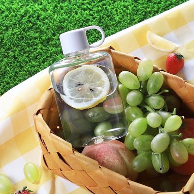 Outdoor Clear Water Bottle Portable Tritan Mini Plastic Water Cup for Drop Resistance