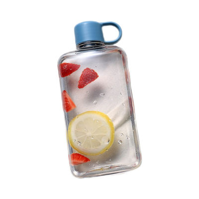 Customized Logo Acceptable 500ML 360ML Rectangle Shape Square Water Bottles for Outdoor Sports