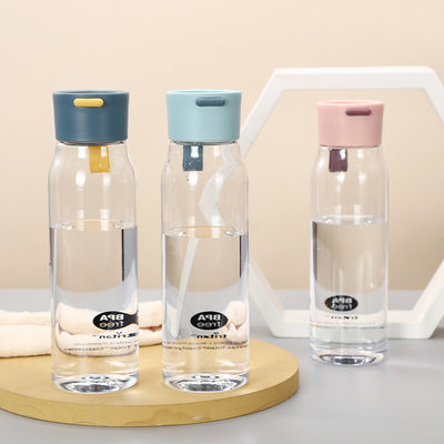 550ml Bpa Free Plastic Leak-proof Lid Reusable Drink Tritan Water Bottle Ideal for Running