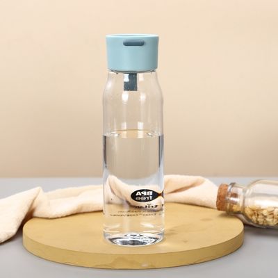 550ml Bpa Free Plastic Leak-proof Lid Reusable Drink Tritan Water Bottle Ideal for Running