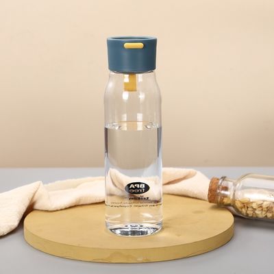 550ml Bpa Free Plastic Leak-proof Lid Reusable Drink Tritan Water Bottle Ideal for Running