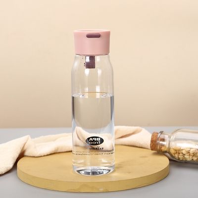 550ml Bpa Free Plastic Leak-proof Lid Reusable Drink Tritan Water Bottle Ideal for Running