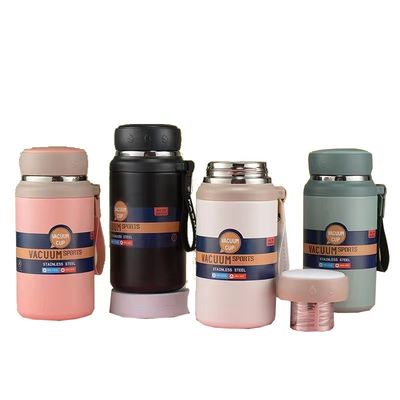 Portable 316 Stainless Steel 750ml/1000ml Large Capacity Thermos Cup for Outdoor Sport