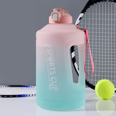 Durable Large Capacity 2300 ML 3800 ML Sports Water Bottle with Scrub Gradient Design