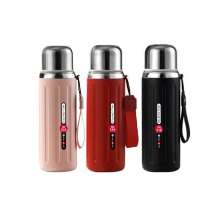 Hot Custom Logo 600ml Stainless Steel Thermos Cup Suitable for Students and Outdoor