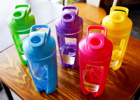 Portable Shake Cup with Custom Logo Health Fitness Fruit Color Plastic Salad Shaker