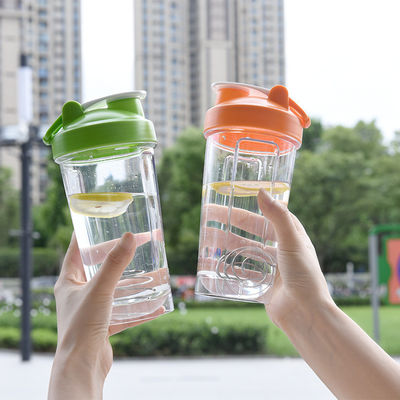 Stocked Protein Powder Portable Shake Cup with Direct Drinking Method and Metal Ball
