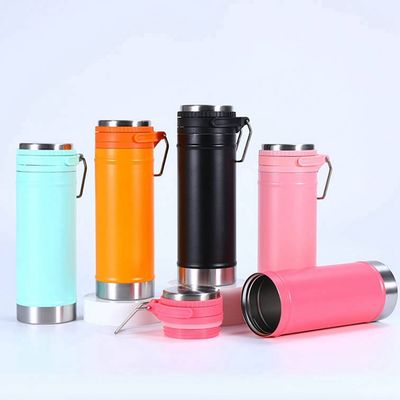 Upgrade Your Travel Experience With Our Custom 750ml Portable Double-wall Thermos Cup