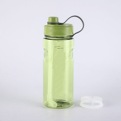TOUR Customized Logo Square Shaped Drink Bottle Frosted Leak-Proof Plastic Square Water Bottle