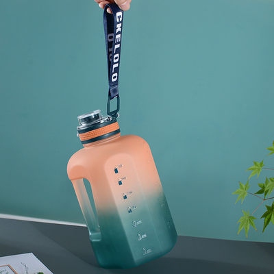 Commercial Buyer Custom Logo 1.6L 2.2L Water Bottle for Gym Sports Cup Plastic Travel