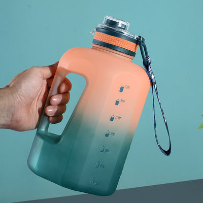 Commercial Buyer Custom Logo 1.6L 2.2L Water Bottle for Gym Sports Cup Plastic Travel