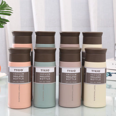 Student Insulated Stainless Steel Water Bottle with Customized Color and Straight Cup