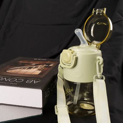 Plastic Water Bottle for Outdoor and Indoor Activities Large Capacity Back Strap