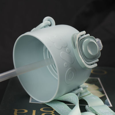 Plastic Water Bottle for Outdoor and Indoor Activities Large Capacity Back Strap
