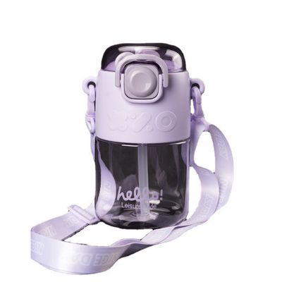 Plastic Water Bottle for Outdoor and Indoor Activities Large Capacity Back Strap
