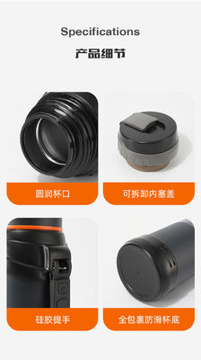 Vacuum Insulated Stainless Steel Thermos Bottle 2600ml/3200ml for All Your Outdoor Trips