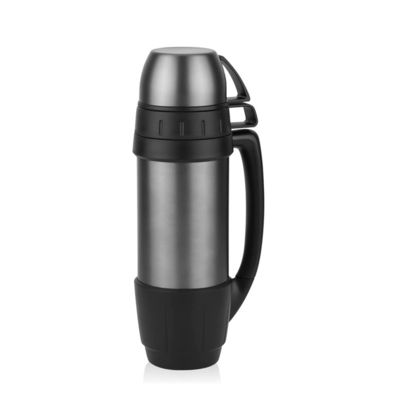Customized 1200ML Fitness Water Cup Portable Stainless Steel Thermos Bottle for Sports