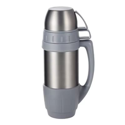 Customized 1200ML Fitness Water Cup Portable Stainless Steel Thermos Bottle for Sports