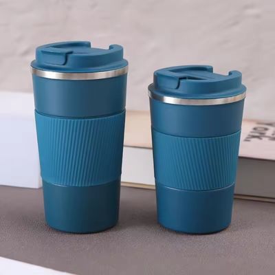 Stainless Steel 380ml/510ml Double-wall Vacuum Cup for Insulated Travel and Hot Coffee