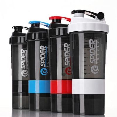 Personalized Three Layers Shaker Bottle WITH LID for GYM Fitness Sports Outdoor