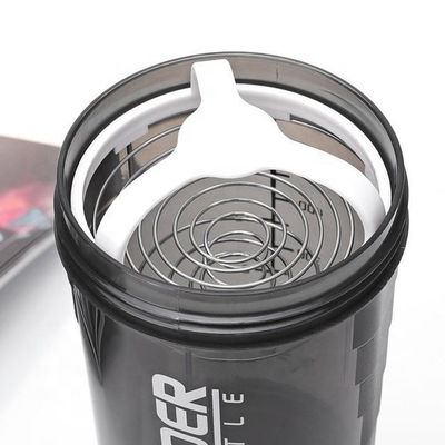 Personalized Three Layers Shaker Bottle WITH LID for GYM Fitness Sports Outdoor