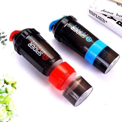 Unisex Custom Logo 500ml Bpa Free Shaker Bottle PP Milk Shake Cup Protein Powder Fitness Gym Sports Water Bottle With Mixing Ball