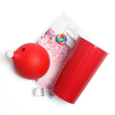 MUGS Drinkware Type Christmas Gift 20oz Tumbler Mug with Santa Hat Lid and Straw