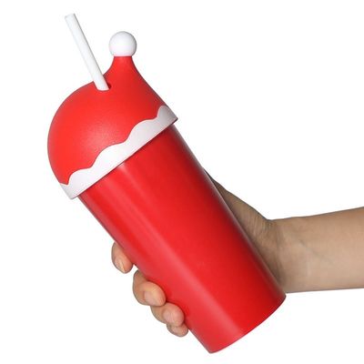 MUGS Drinkware Type Christmas Gift 20oz Tumbler Mug with Santa Hat Lid and Straw