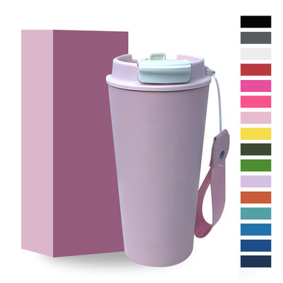 Custom Colorful Coffee Mug Portable 350ml/500ml Gift for Students Modern Design Style
