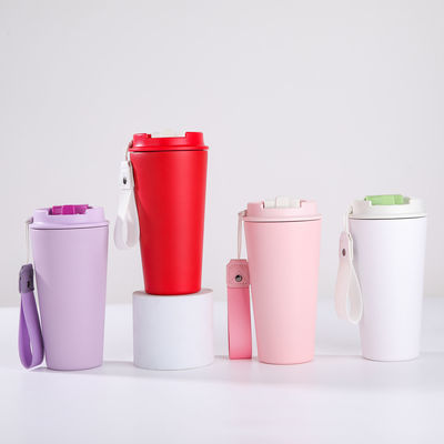 Custom Colorful Coffee Mug Portable 350ml/500ml Gift for Students Modern Design Style