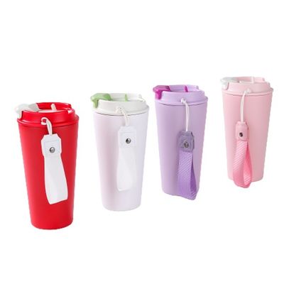Custom Colorful Coffee Mug Portable 350ml/500ml Gift for Students Modern Design Style