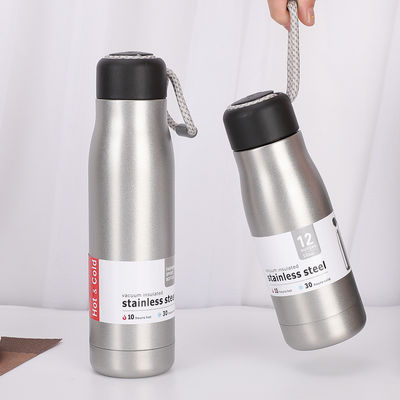400ml/500ml Modern Design Stainless Steel Double Wall Insulated Sports Water Bottle