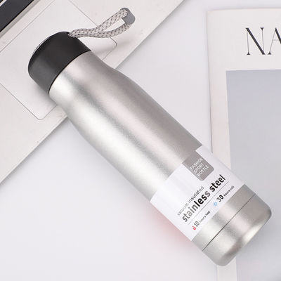 400ml/500ml Modern Design Stainless Steel Double Wall Insulated Sports Water Bottle