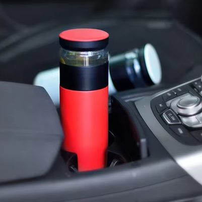 500ml Separation Filter Stainless Steel Vacuum Glass Bottle Insulated Portable Teacup