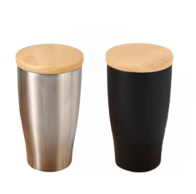 Portable Creative 350ml Vintage Wood Grain Plastic Water Bottle for Travel Occasions