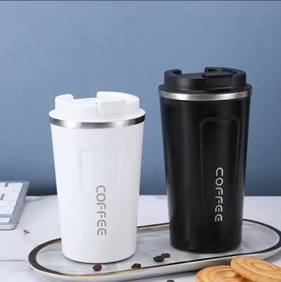 LID Eco-friendly Double Walled Stainless Steel Travel Coffee Mug Vacuum Insulated Reusable Coffee Tumbler Cup