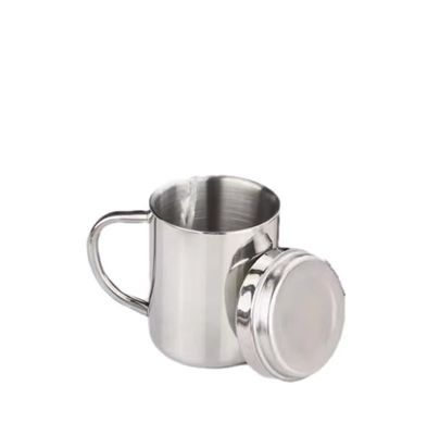 Customizable 304 Stainless Steel Water Bottle With Handle And Lid 210ml/300ml/400ml Direct