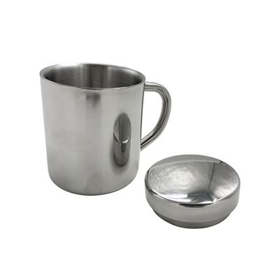 300ml 400ml Double Wall Stainless Steel Beer Mug with Custom Printing Logo and Handle