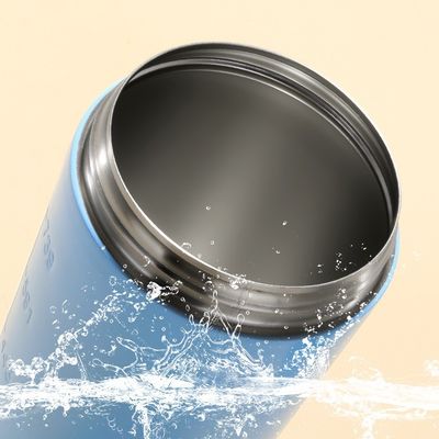 500ml and 750ml Gym Metal Stainless Steel Shaker Bottle with Mixing Ball OEM Accepted