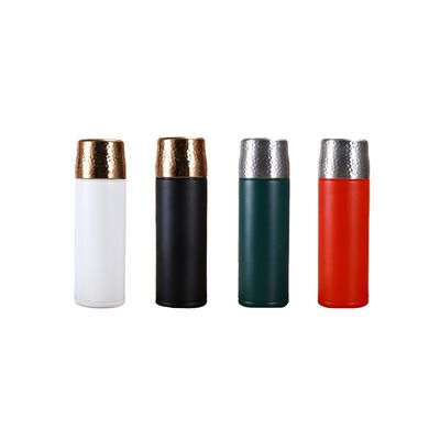 Straight Cup 316 Stainless Steel Spring Lid Portable Tea Thermos Bottle with Tea Filter