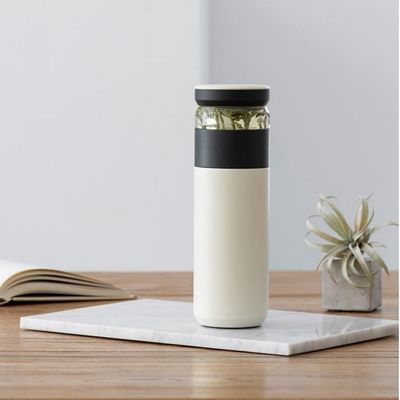 Thermal Insulation Performance 500ml Stainless Steel Vacuum Tumbler with Separation Filter