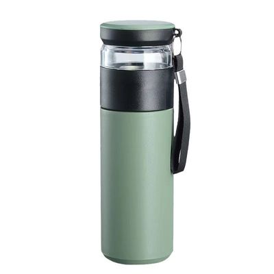 Direct Supply Double Walled Cup Stainless Steel Tea Bottle with Infuser 500ML Capacity