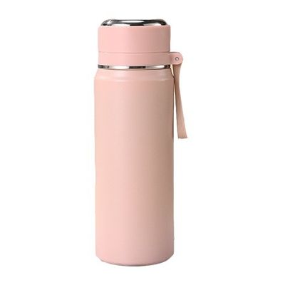 Contemporary Design Style 500ml/600ml Stainless Steel Water Bottle with Rope Handle