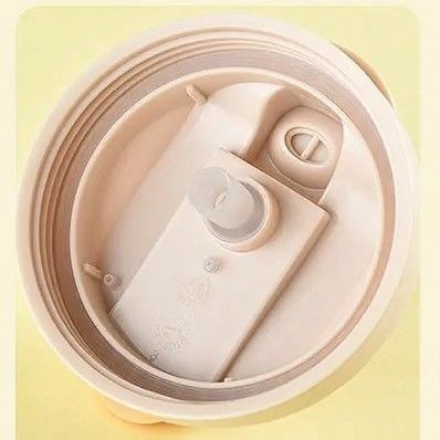Portable Design Style 350ML 480ML Double Wall Stainless Steel Coffee Mug With Straw