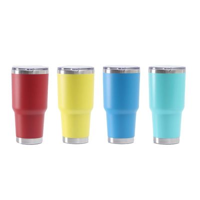 30oz Double Wall Stainless Steel Wine Tumbler Reusable Vacuum Bottle with Lid