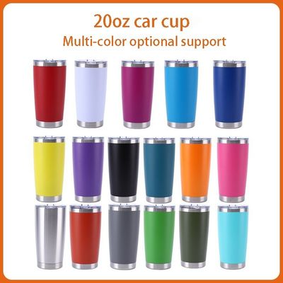 30oz Powder Coated Wine Tumbler The Ultimate Reusable Coffee Cup for Travel Needs