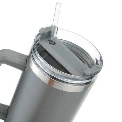 CLASSIC Design Style 40oz Stainless Steel Outdoor Tumbler With Handle And Straw For OEM