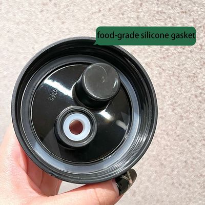 710ML Stainless Steel Coffee Tumbler Leakproof Camping Thermal Mug with Straw and Customized Logo