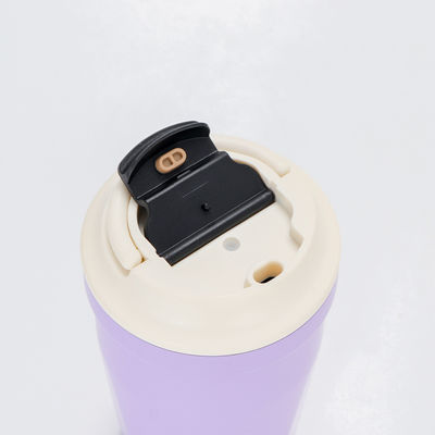Portable 420ml Stainless Steel Cup Insulated Custom Coffee Mug with Lid Samples Offered